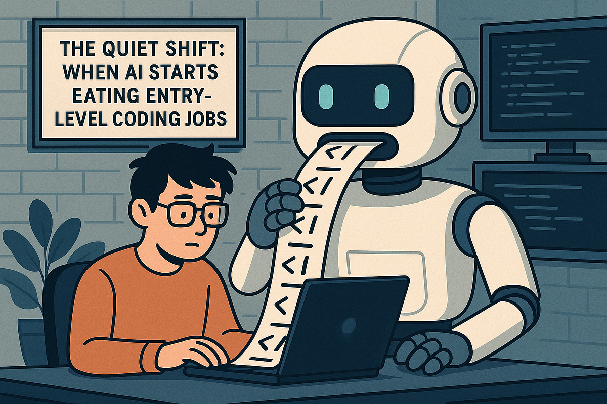 Microsoft execs worry AI will eat entry level coding jobs