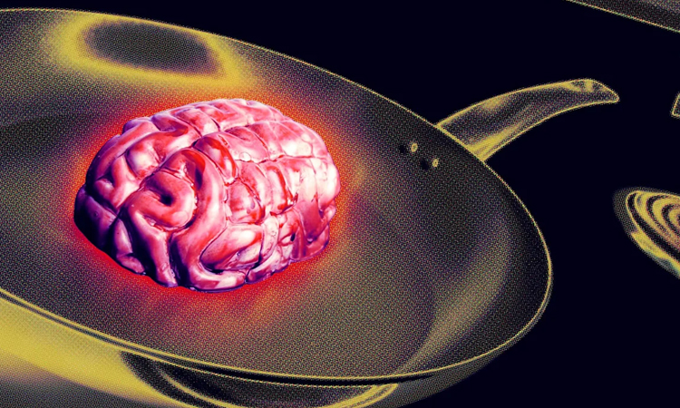 Life with AI causing human brain fry