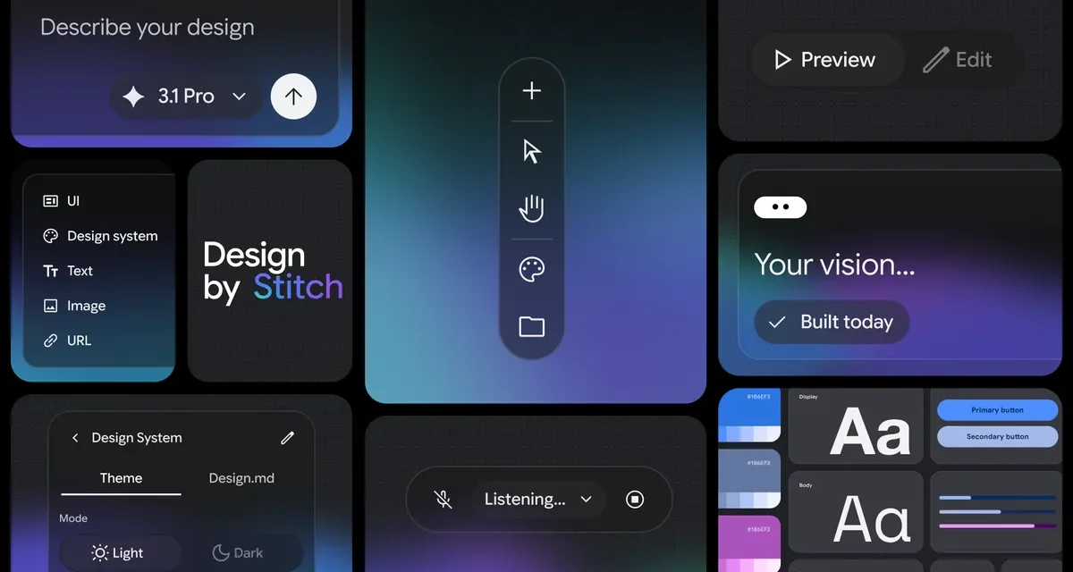 AI Is Redefining Software Design — Stitch Turns Ideas Into Interfaces