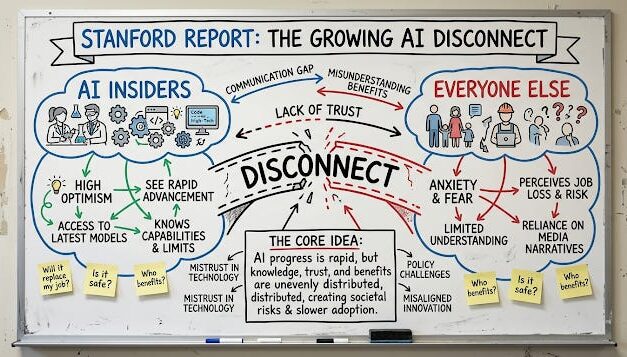 Stanford report highlights growing disconnect between AI insiders and everyone else